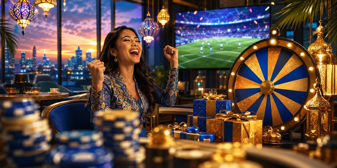 Permainan roulette di kafe Vietnam dengan suasana yang santai dan modern